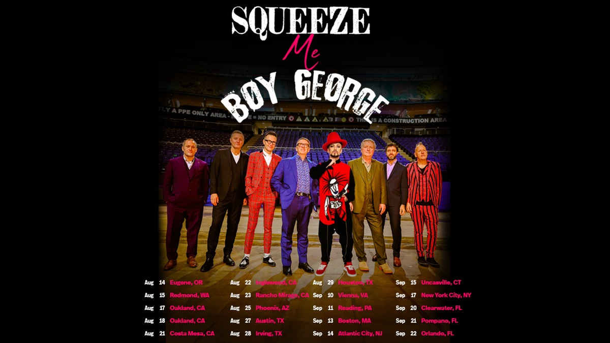 Squeeze and Boy George Launching Summer Tour