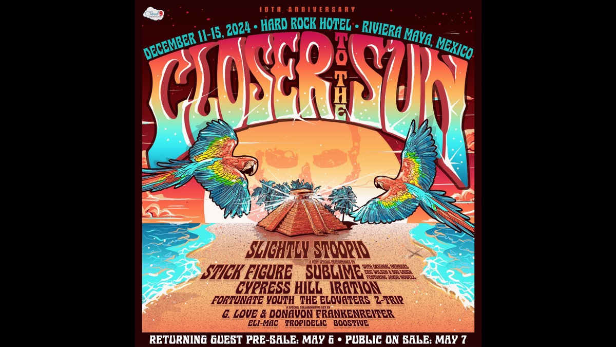 Slightly Stoopid Share Details For 10th Anniversary Closer to the Sun