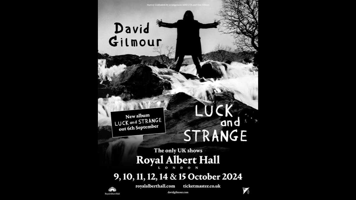 David Gilmour Launching Royal Albert Hall Residency