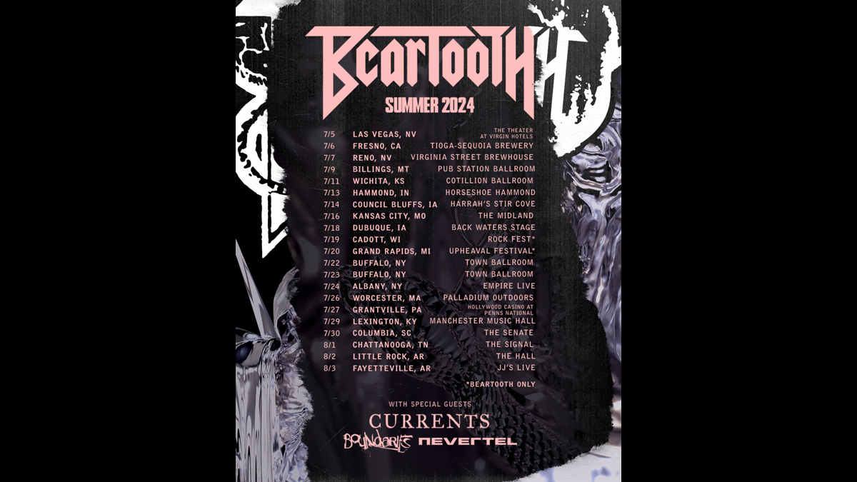 Beartooth Add New Leg To The Surface Tour