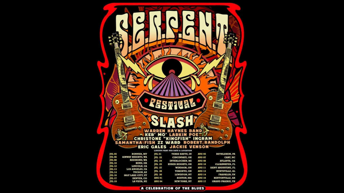 Slash Adds Date To .E.R.P.E.N.T. Blues Festival Tour