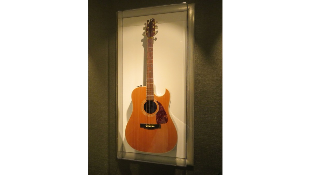 Guitar that belonged to Nancy Wilson of Heart