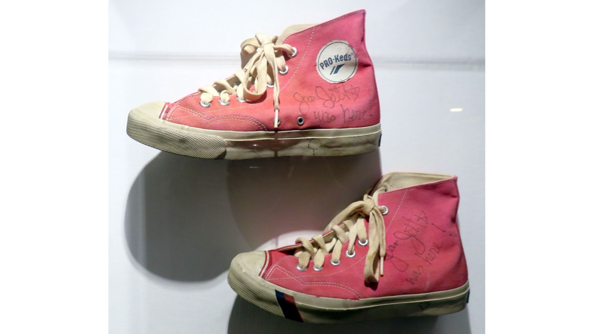 Joan Jett's sneakers