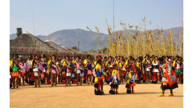 Umhlanga Reed Dance Photo courtesy of Eswatini Tourism Authority