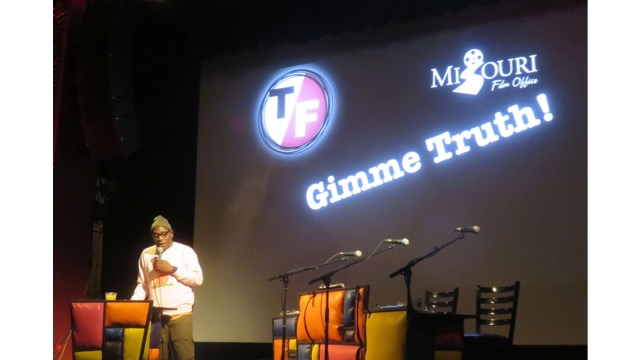 Gimme Truth! host Brian Babylon kicks off the game show