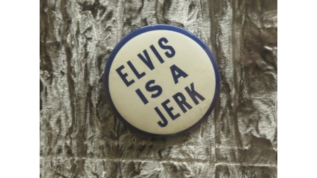Vintage button for non Elvis fans
